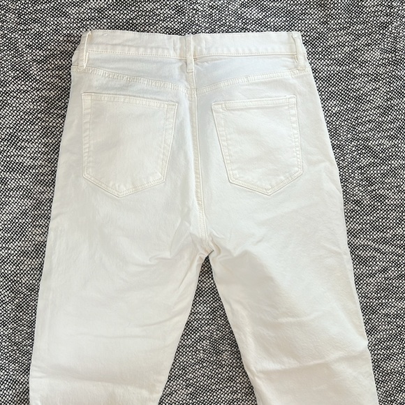 Made and loved LOFT off-white jeans - Picture 4 of 5